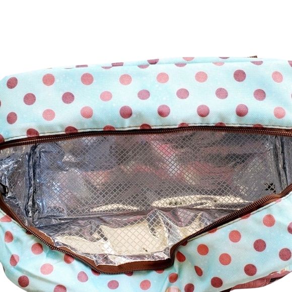 Deluxe Insulated Potluck Carrier Bag With Ceramic Dish New With Tag. - Picture 6 of 16